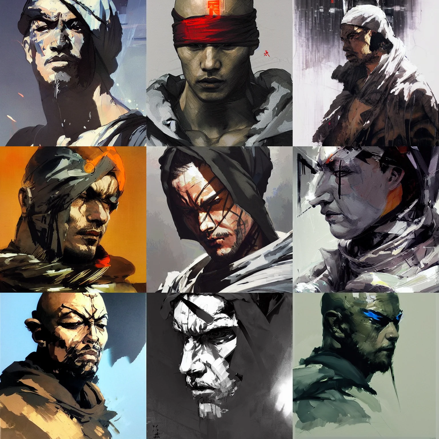 image of scifi portraits